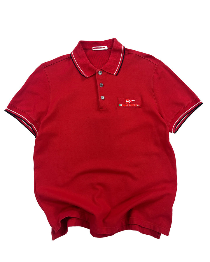 Luna Rossa Prada Vintage Herren Polo-T-Shirt S