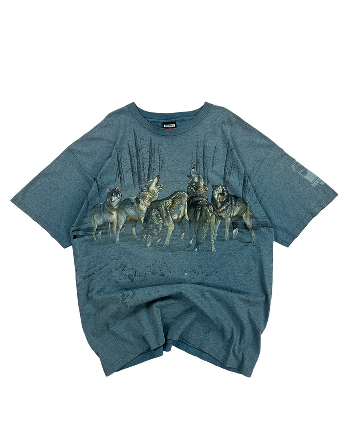 Vintage Wolf Single Stitch T-Shirt | XXL