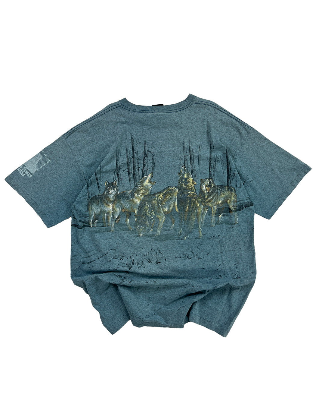 Vintage Wolf Single Stitch T-Shirt | XXL
