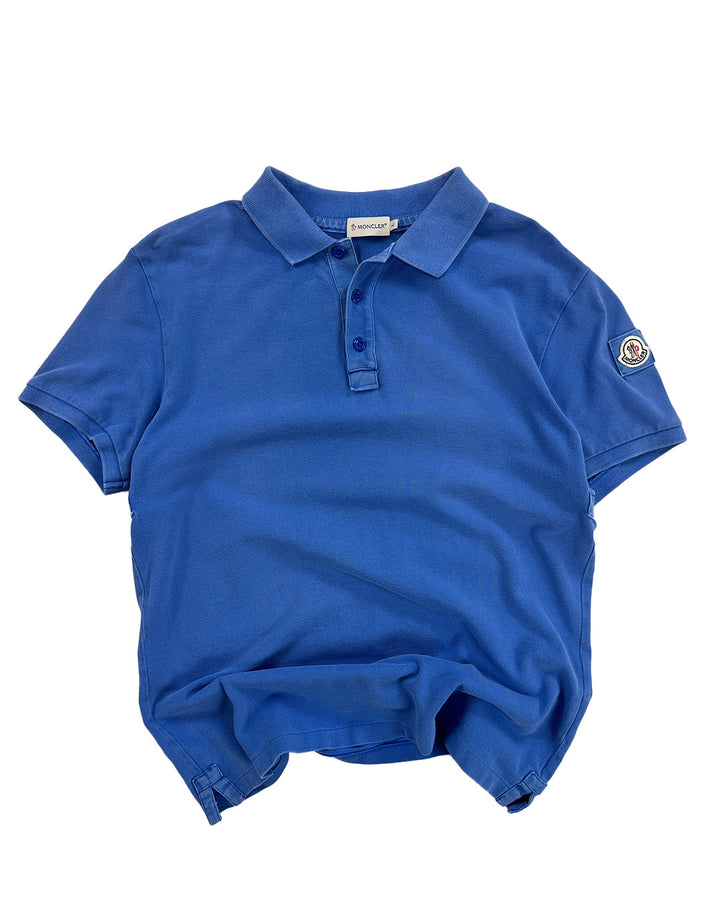 Moncler Vintage Polo Blau | M