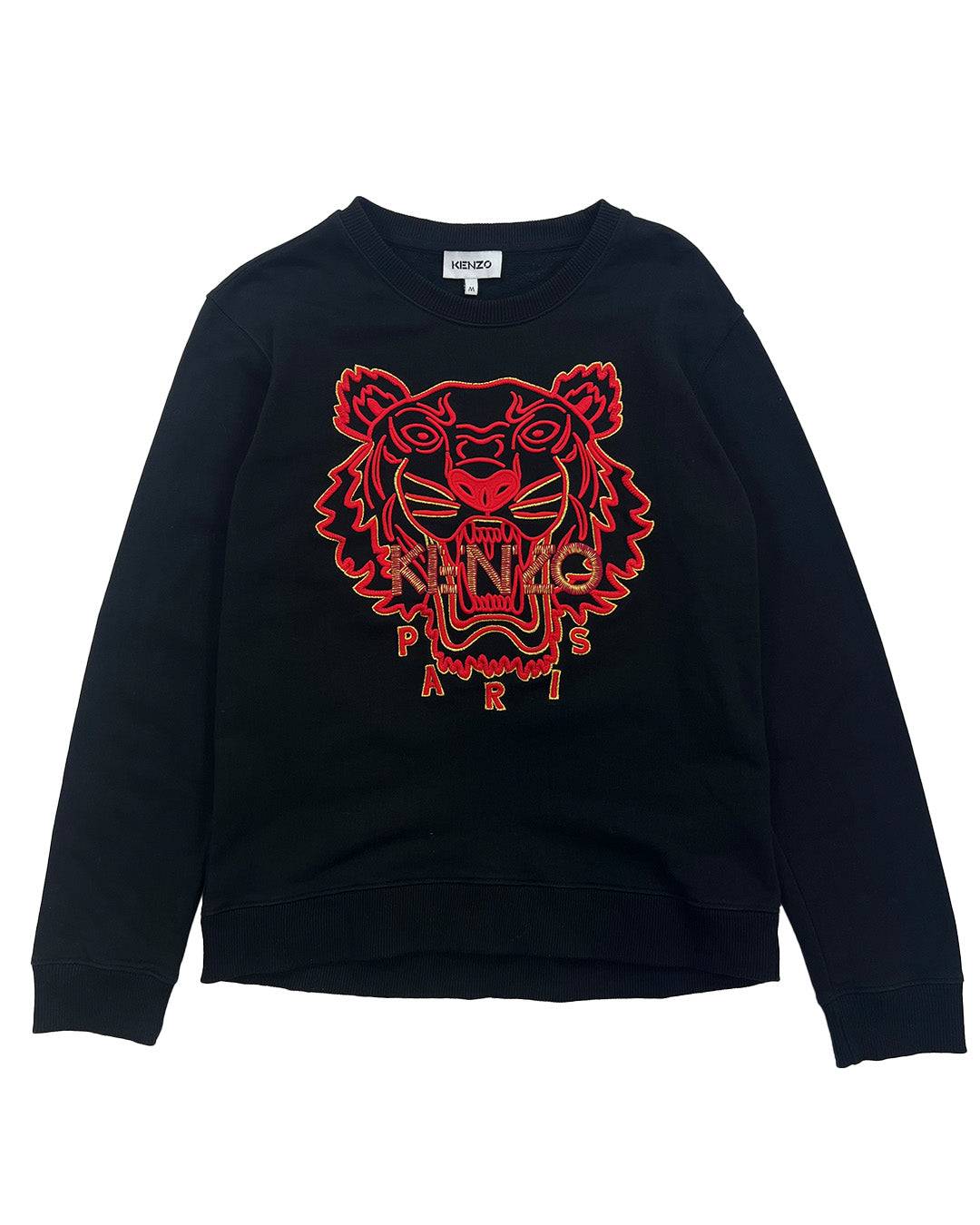 Tiger Hoodie Red Kenzo Hoodie Rot Kenzo Sweater Roter Tiger M