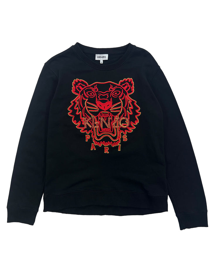 Kenzo Sweater roter Tiger | M