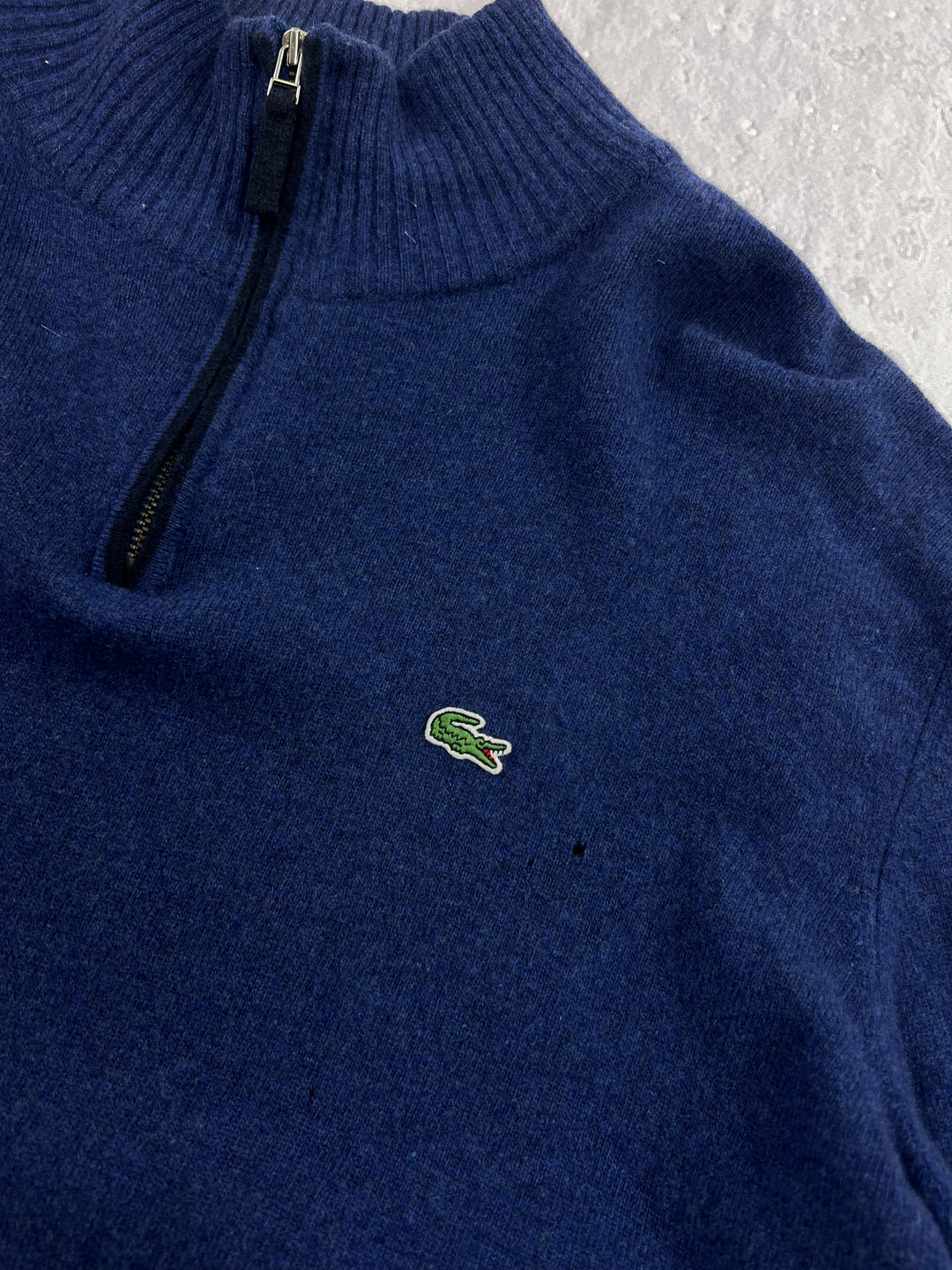 Lacoste Vintage Half Zip Pullover | XL