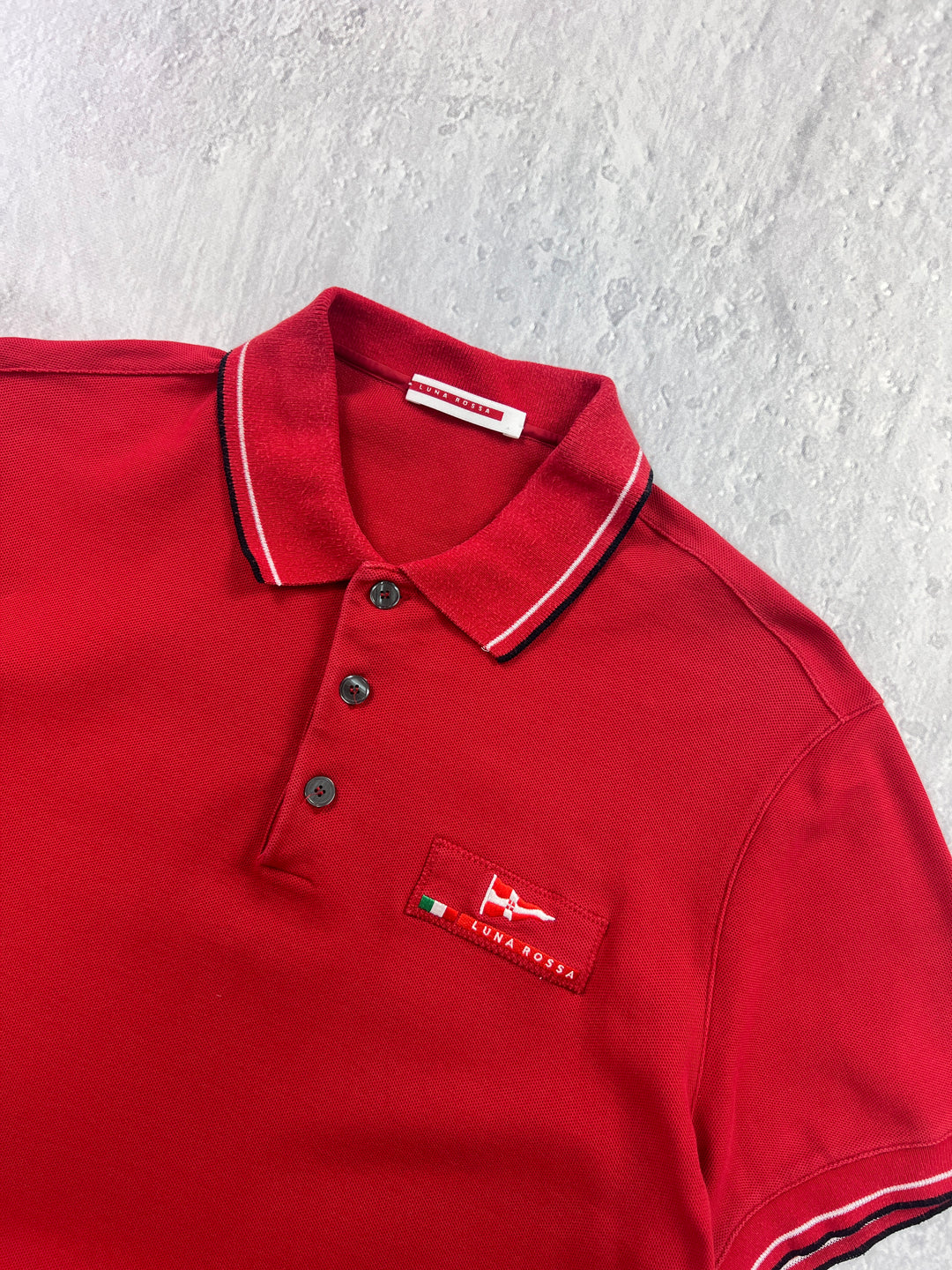 Luna Rossa Prada Vintage Herren Polo-T-Shirt S