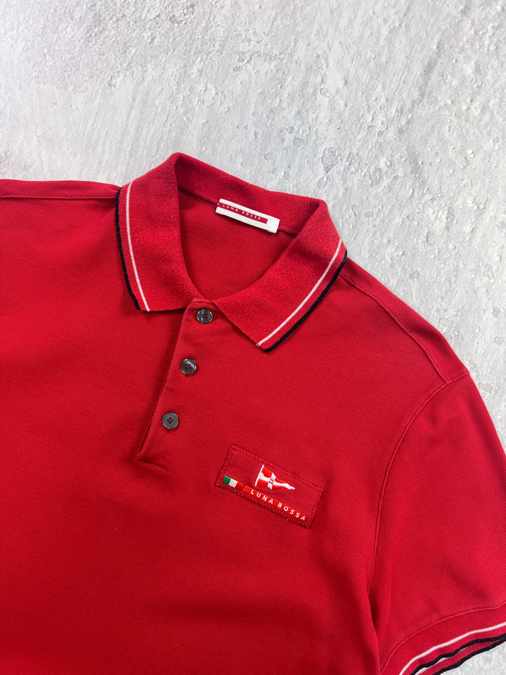 Luna Rossa Prada Vintage Herren Polo-T-Shirt S