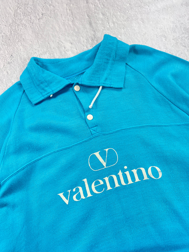 Valentino Vintage Bootleg Polo Sweater | M