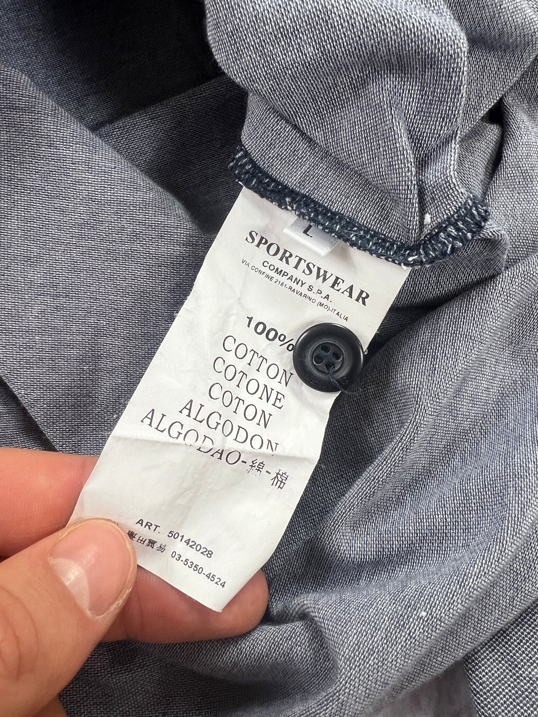 Stone Island Vintage Polo Sweater | M