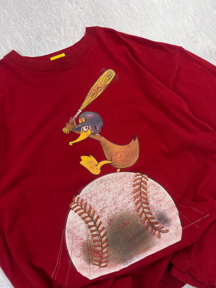 1993 Vintage Duck Out Single Stitch Shirt | XL