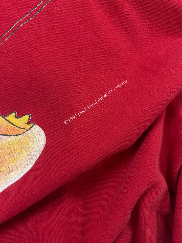 1993 Vintage Duck Out Single Stitch Shirt | XL