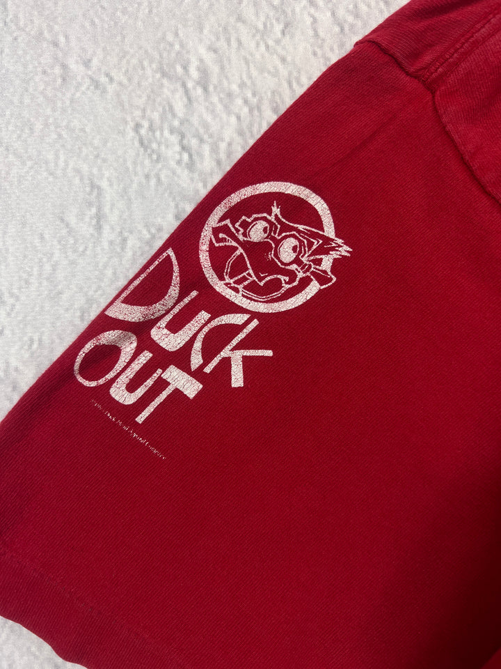 1993 Vintage Duck Out Single Stitch Shirt | XL
