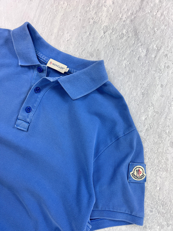 Moncler Vintage Polo Blau | M