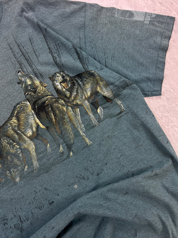 Vintage Wolf Single Stitch T-Shirt | XXL