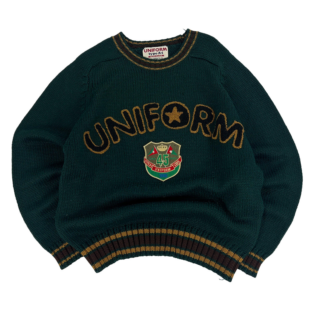 Uniform Vintage knit Strickpullover | M