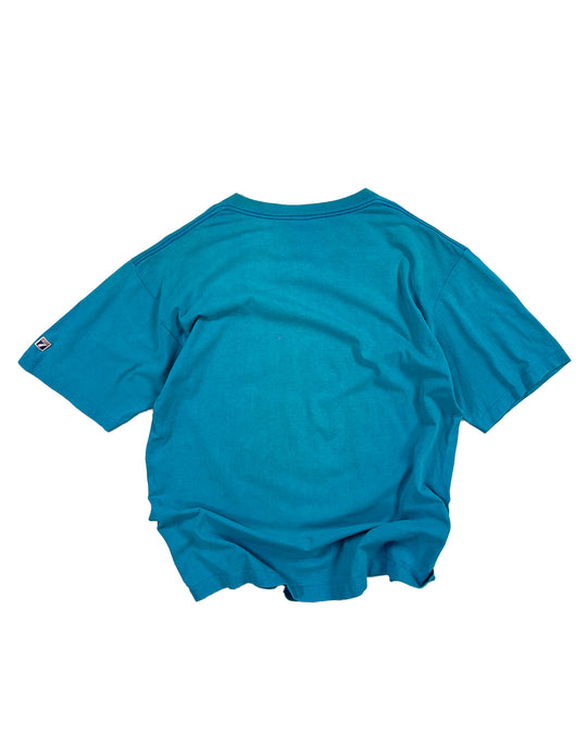 Vintage 90s Charlotte Hornets Single Stitch Shirt | XL
