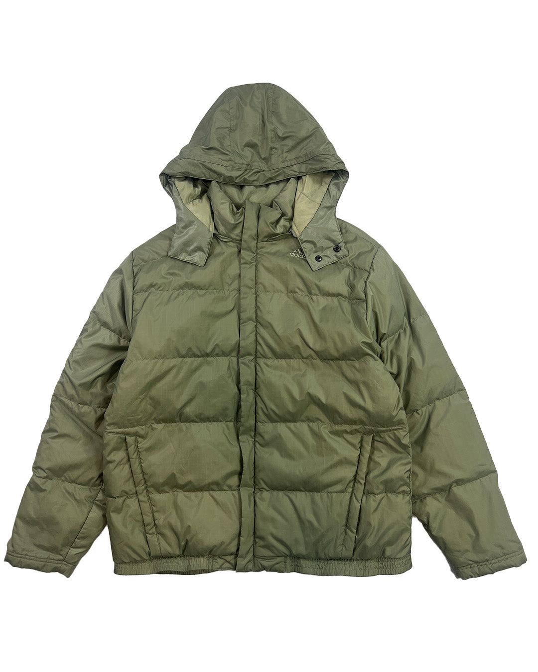 Adidas Vintage Winterjacke Khaki | M