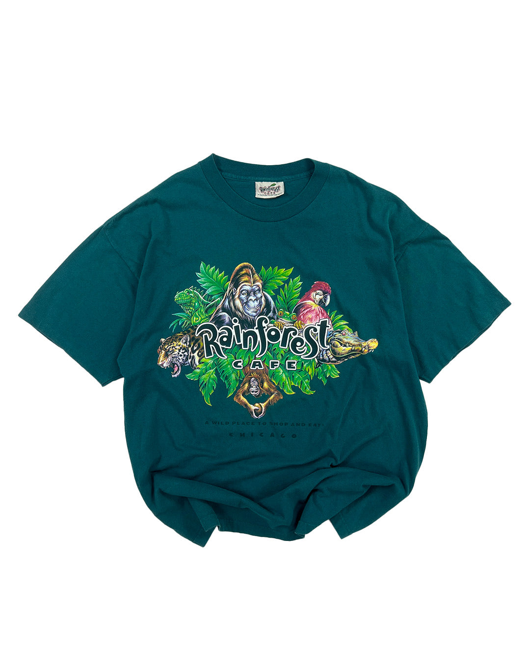 Vintage Rainforest Cafe T-Shirt | XL