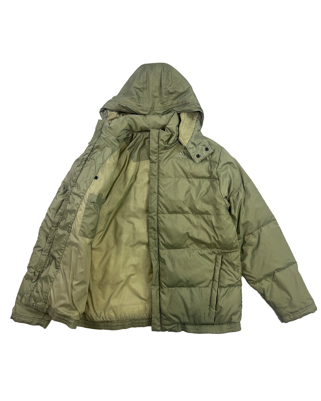 Adidas Vintage Winterjacke Khaki | M