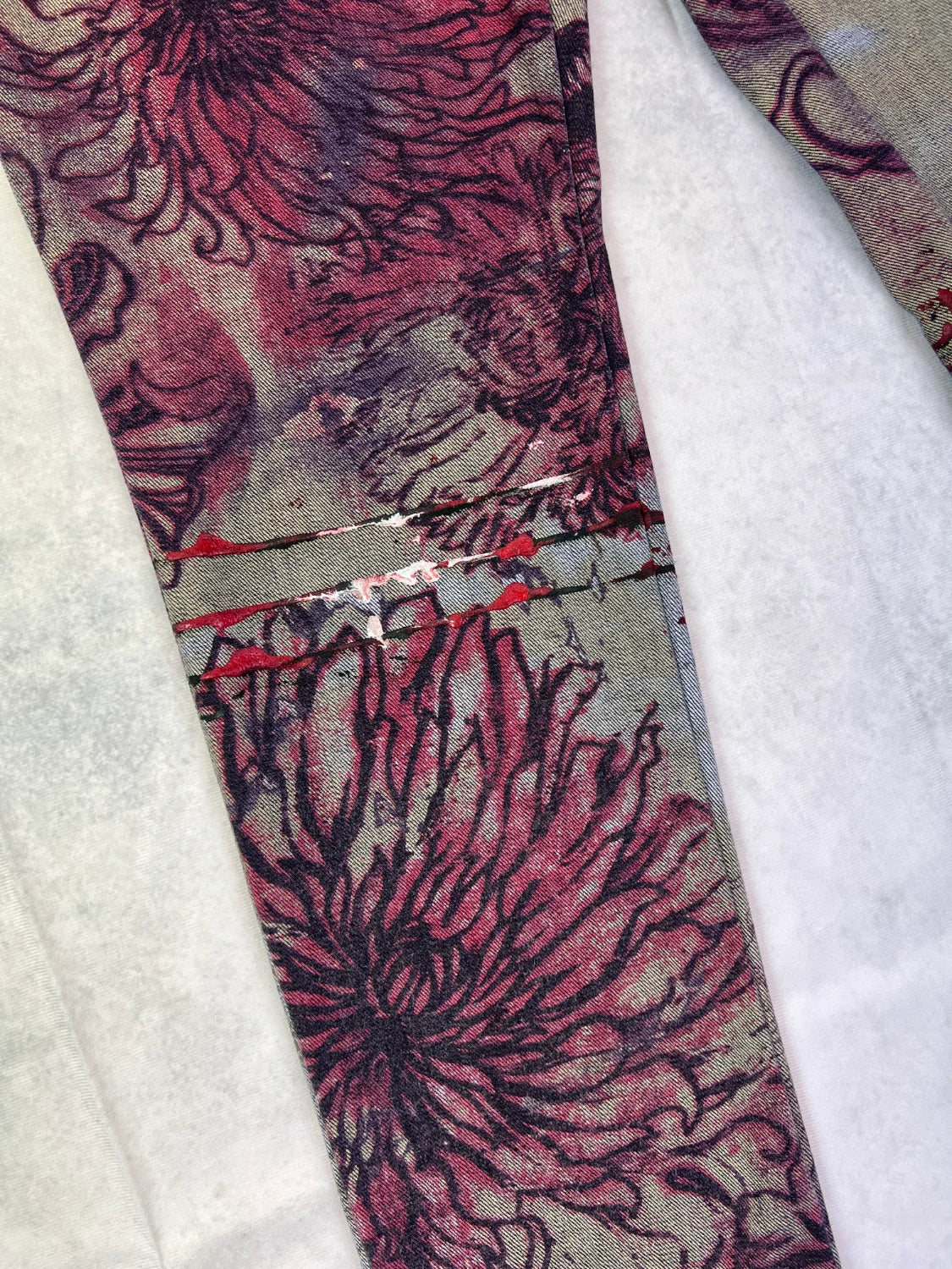 Just Cavalli Jeans Vintage Bunt 32 2000er – Detail