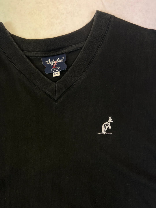 Australian T-Shirt Vintage – Känguru Stickerei 2000er XXL