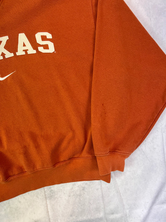 Nike Sweater Vintage – Texas Frontprint 2000er M