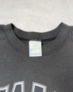 Fruit of the Loom Sweatshirt Vintage Dunkelgrau L 90er – Label