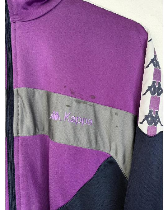 Kappa Sportjacke Vintage – Colorblock 90er L