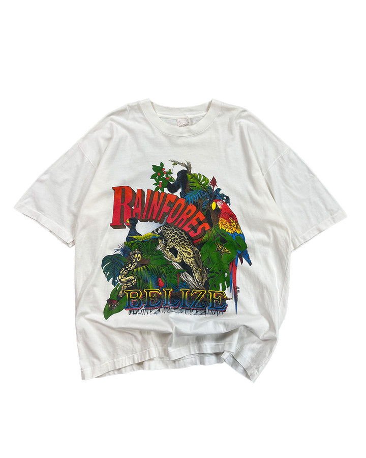 Vintage Rainforest Belize T-Shirt 90s Single Stitch | XL