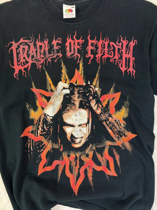 Fruit of the Loom T-Shirt Vintage – Cradle of Filth 2000er | S