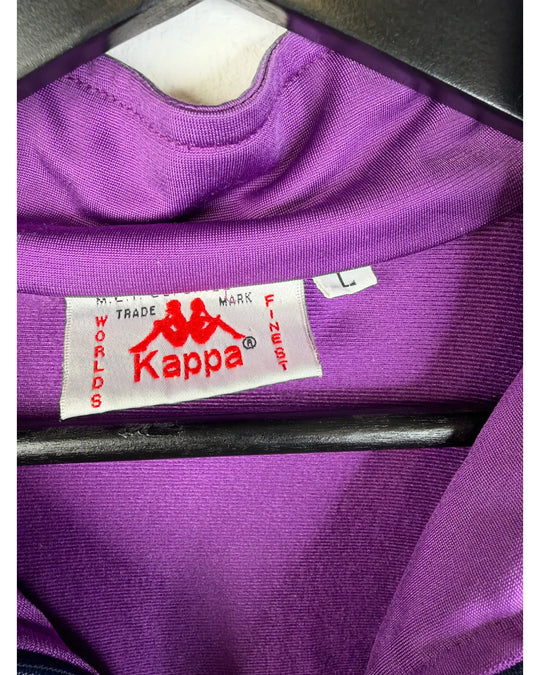 Kappa Sportjacke Vintage – Colorblock 90er L