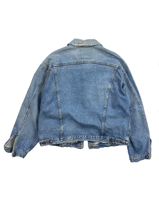 Avirex Vintage 80er 90er Jeansjacke | XL