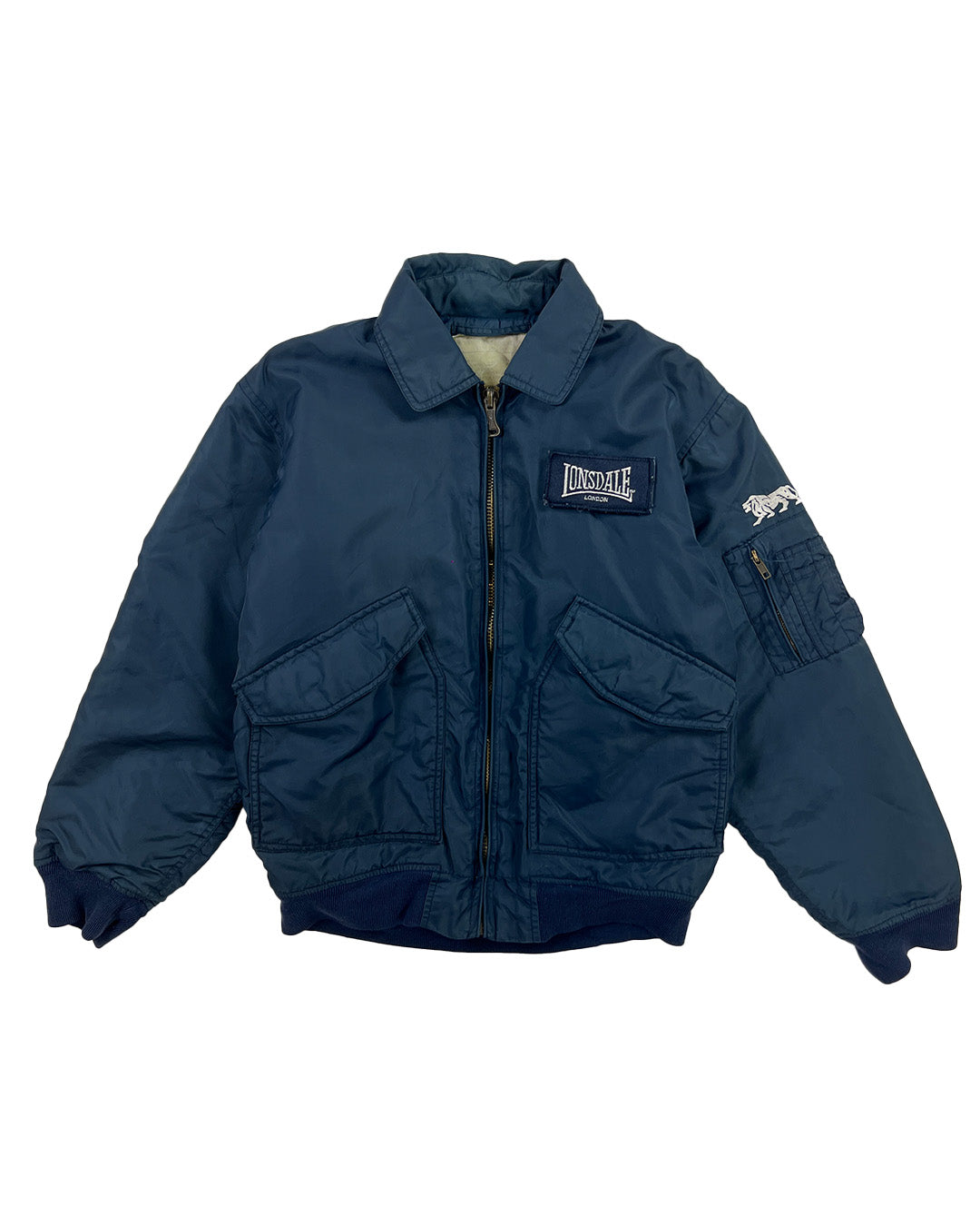 Lonsdale Vintage Bomber Jacke | S