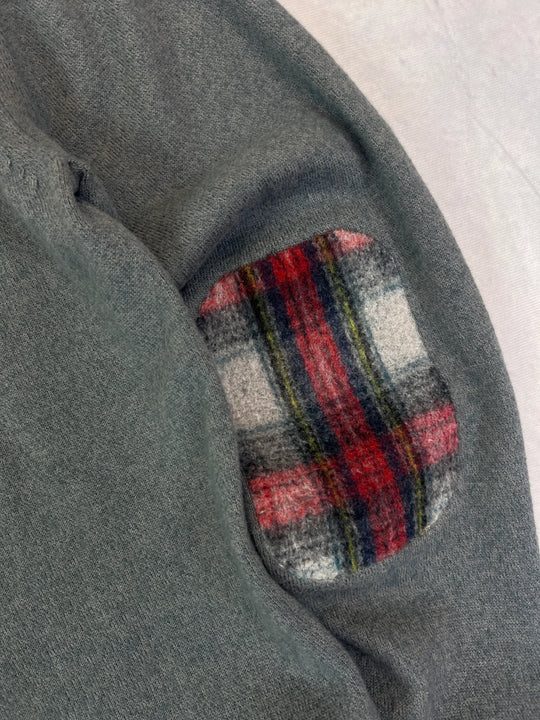 Fred Perry Pullover Vintage – Tartan Patches 2010er S
