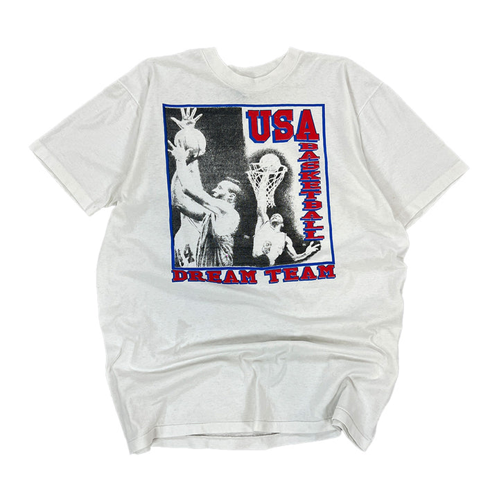 Vintage USA Basketball Dream Team Single Stitch T-Shirt | L