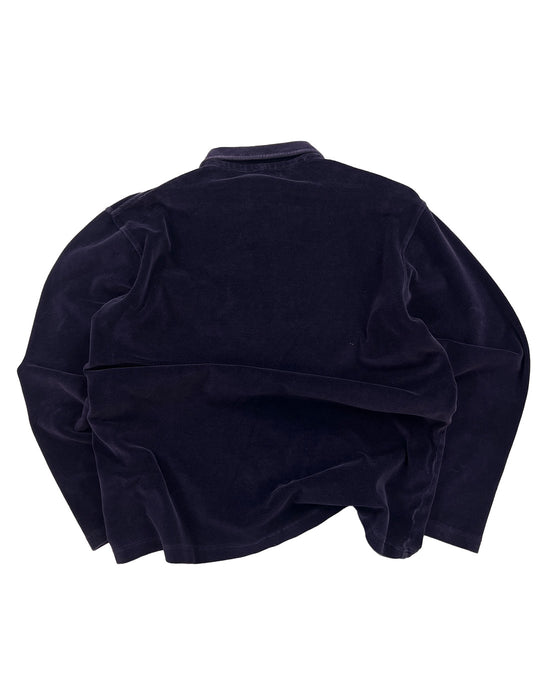 Hugo Boss Vintage Cord Polo Sweater | M