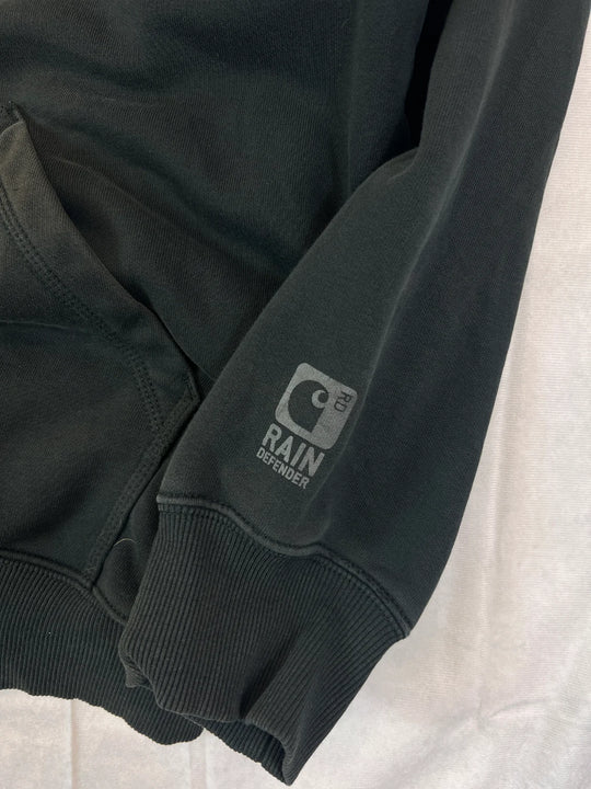Carhartt Quarter-Zip Hoodie Vintage – Rain Defender Black 2XL