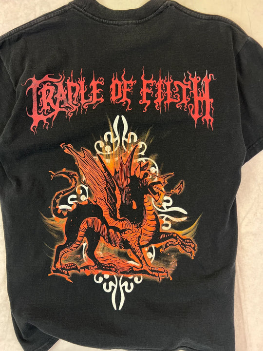 Fruit of the Loom T-Shirt Vintage – Cradle of Filth 2000er | S