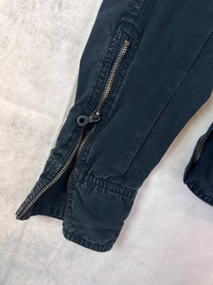Diesel Jacke Vintage Schwarz L 2000er – Detail 3