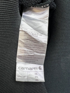 Carhartt Hoodie Vintage Schwarz – Label 2