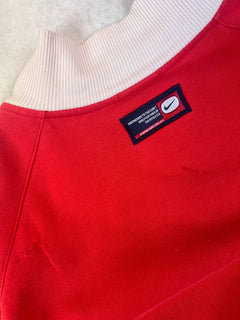 Nike Sportjacke Vintage Rot S 2000er – Detail 4