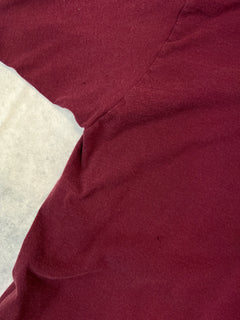 Jerzees T-Shirt Vintage Bordeaux XL 90er – Detail 4