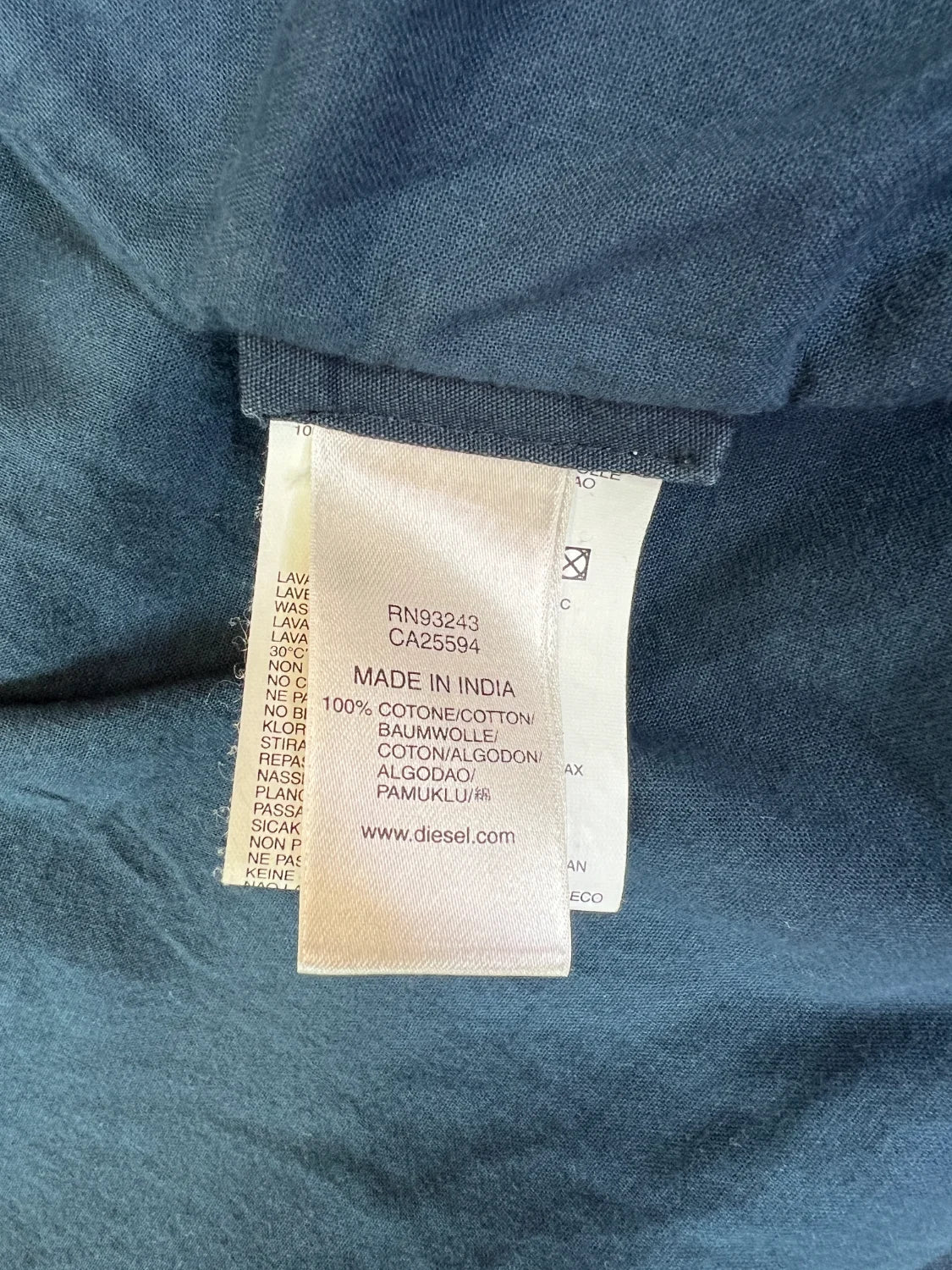Diesel Jacke Vintage Schwarz L 2000er – Label 2
