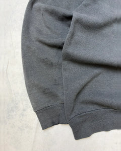 Fruit of the Loom Sweatshirt Vintage Dunkelgrau L 90er – Detail 4