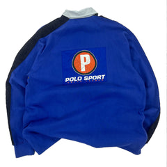 Vintage Polo Sport Quater Zip Pullover, Ansicht 2