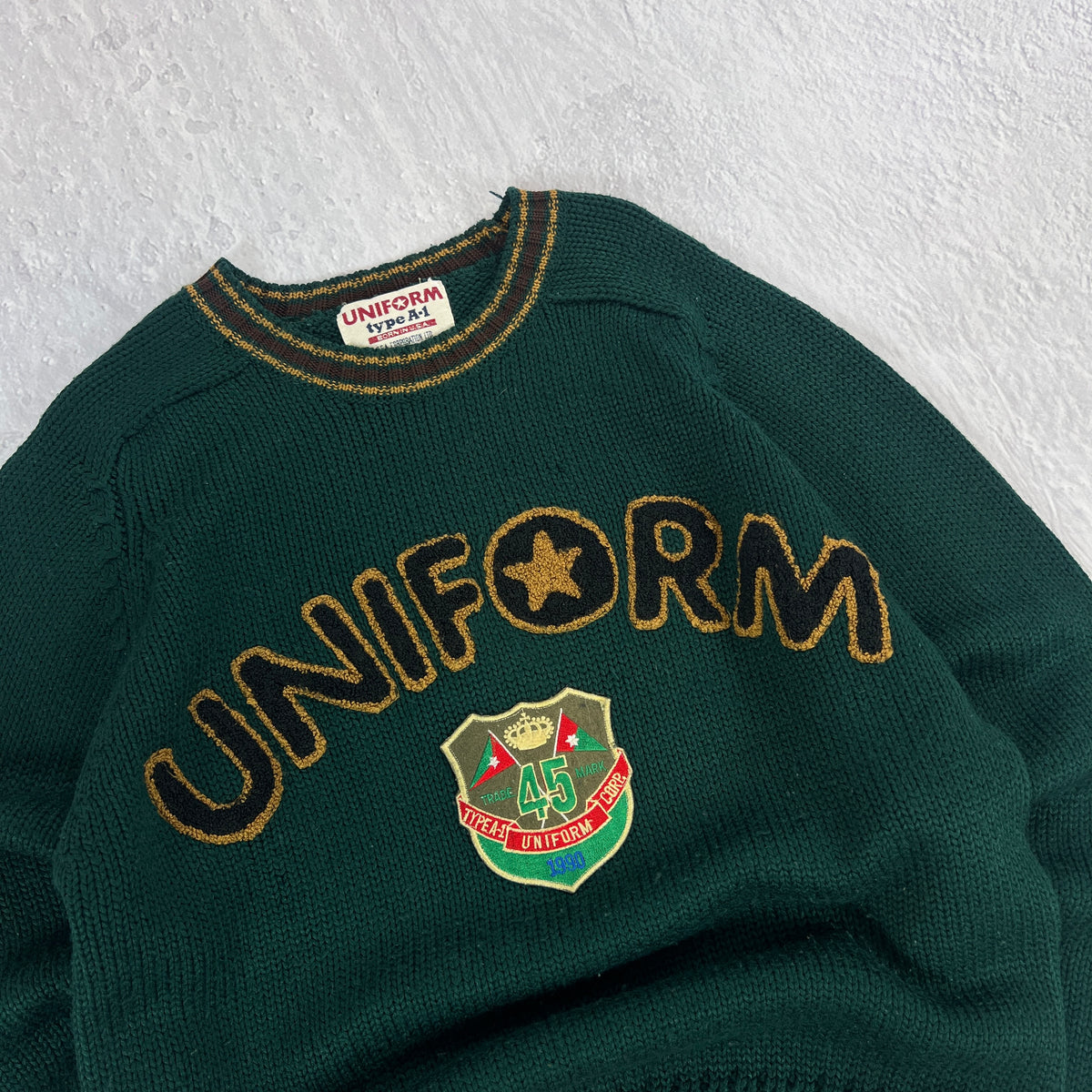 Uniform Vintage knit Strickpullover | M