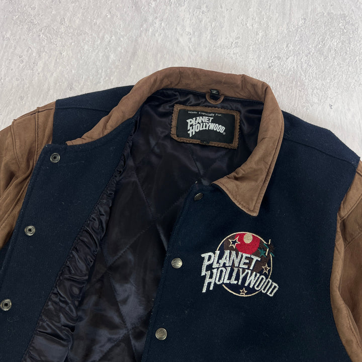 Vintage Planet Hoolywood Varsity Jacke L