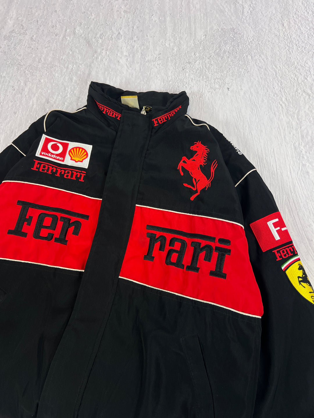 Vintage Ferrari Racing Jacke L