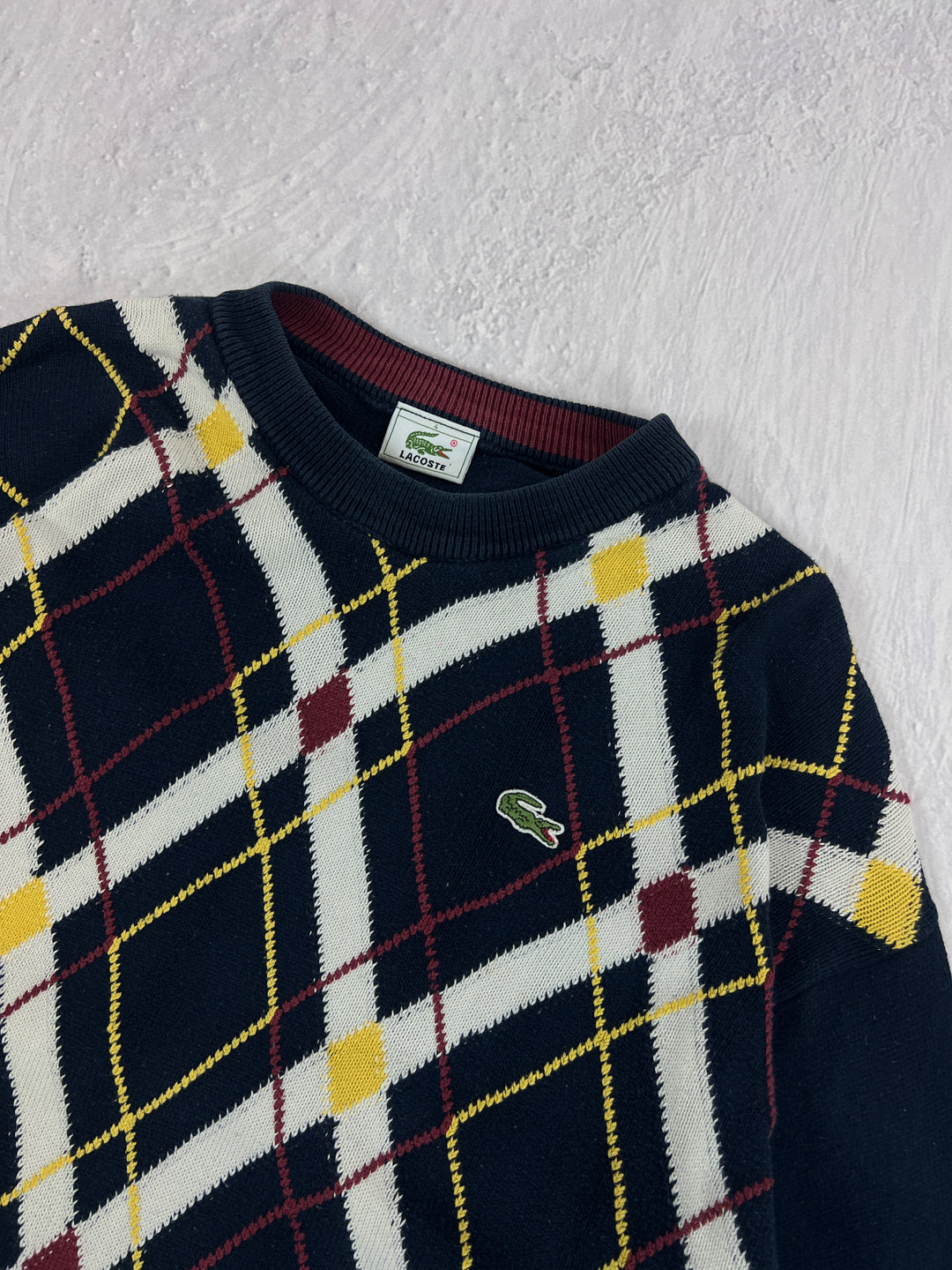 Lacoste Vintage Knit Strickpullover M