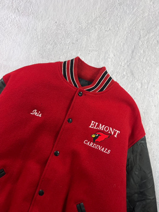 Vintage Collegejacke Elmont Cardinals | M