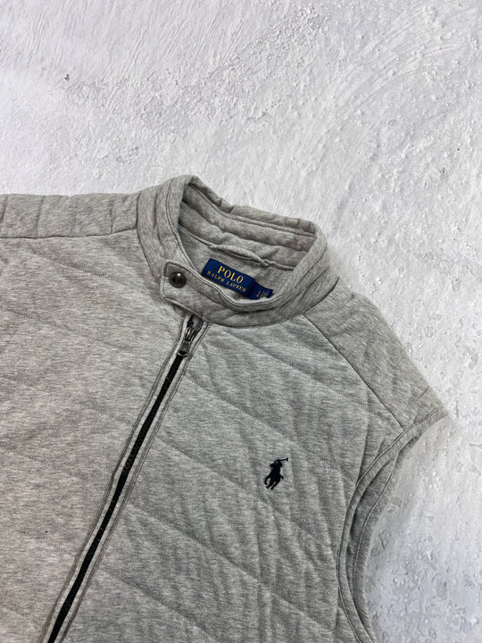 Ralph Lauren Vintage Weste Grau | L