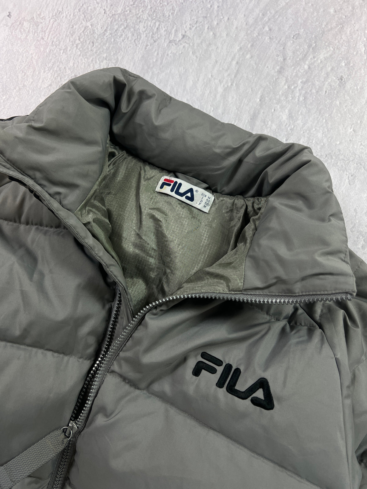 Fila Vintage Pufferjacke Winterjacke | M